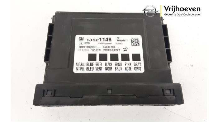 Bodycontrol Module Opel Mokka X, 2016 1.4 Turbo 16V, SUV, Benzine, 1.364cc, 103kW, FWD, B14NET, 2016-09 (Gebruikt)