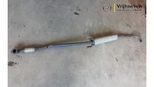 Gebruikte Uitlaat Middendemper Opel Tigra Twin Top 1.4 16V Prijs € 20,00 Margeregeling aangeboden door Autodemontage Vrijhoeven B.V.