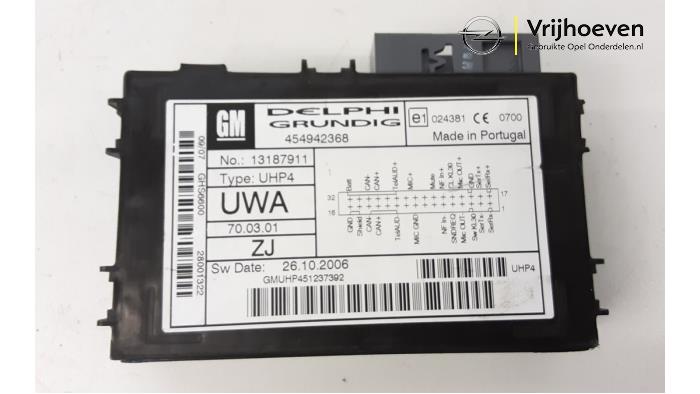 Gebruikte Module Telefoon Opel Corsa D 1.4 16V Twinport Prijs € 25,00 Margeregeling aangeboden door Autodemontage Vrijhoeven B.V.