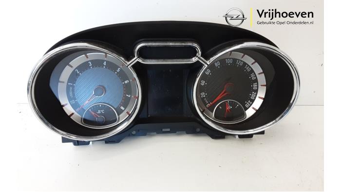 Tellerklok van een Opel Adam 1.0 Ecotec 12V SIDI Turbo 2015