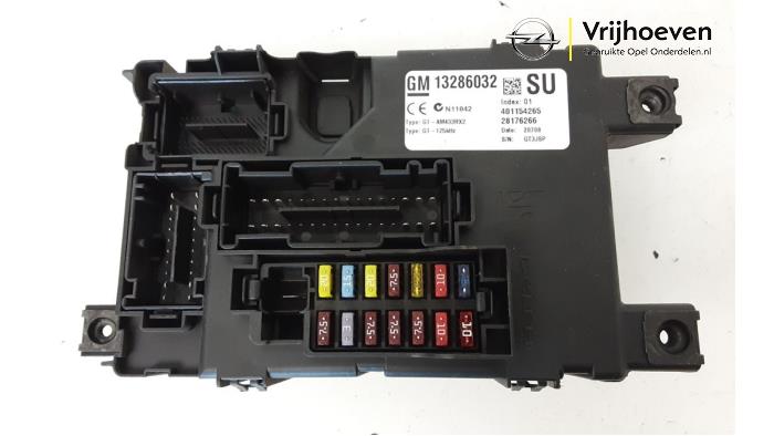 Gebruikte Module Bodycontrol Opel Corsa D 1.2 16V Prijs € 100,00 Margeregeling aangeboden door Autodemontage Vrijhoeven B.V.