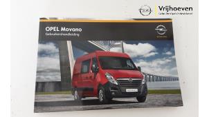 Gebruikte Instructie Boekje Opel Movano 2.3 CDTi 16V FWD Prijs € 24,20 Inclusief btw aangeboden door Autodemontage Vrijhoeven B.V.