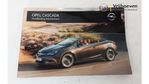 Gebruikte Instructie Boekje Opel Cascada 1.6 Turbo 16V Prijs € 15,00 Margeregeling aangeboden door Autodemontage Vrijhoeven B.V.