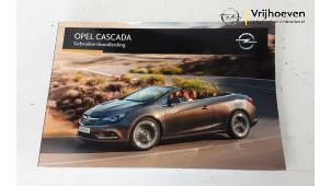 Gebruikte Instructie Boekje Opel Cascada 1.6 Turbo 16V Prijs € 20,00 Margeregeling aangeboden door Autodemontage Vrijhoeven B.V.