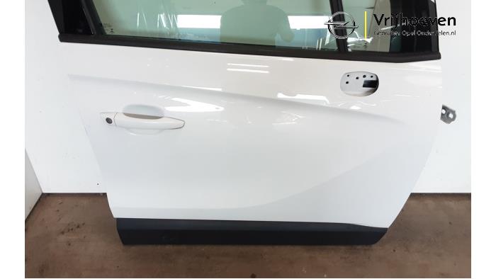 4 stks Rvs Auto Instaplijsten Protector voor Opel Crossland X,Antislip Anti-Kras Pedaal Sticker Trim Styling Accessoires