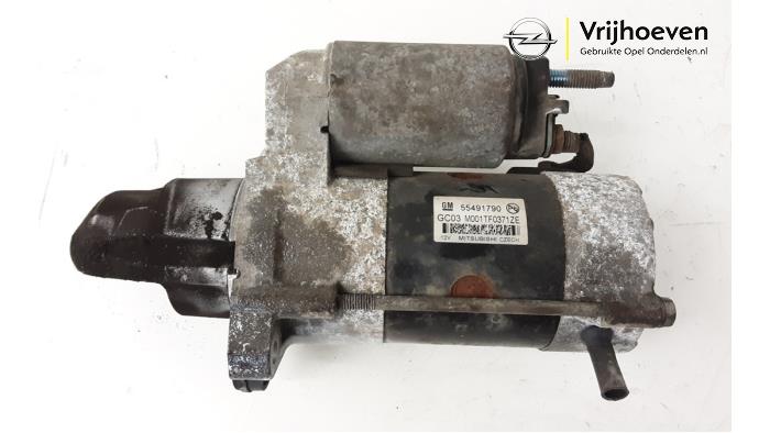 Gebruikte Startmotor Opel Astra K 1.6 CDTI 110 16V Prijs € 30,00 Margeregeling aangeboden door Autodemontage Vrijhoeven B.V.