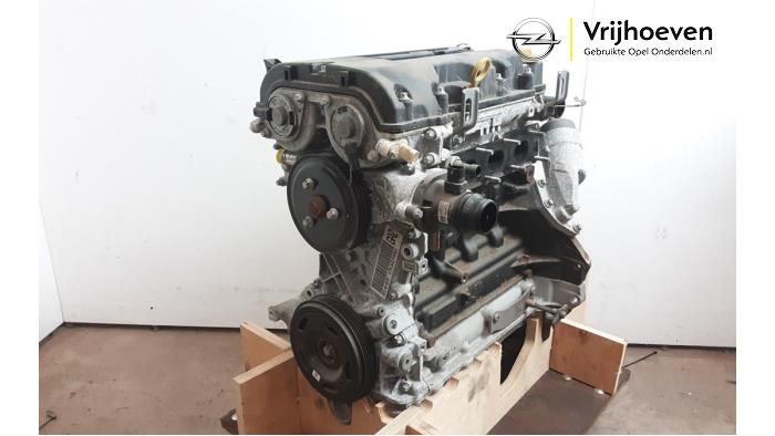 Motor van een Opel Corsa E 1.4 16V 2019