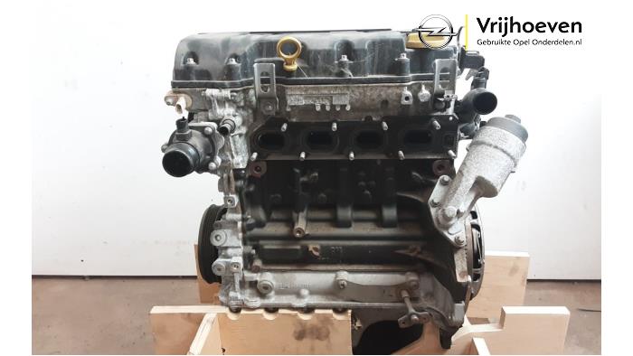 Motor van een Opel Corsa E 1.4 16V 2019