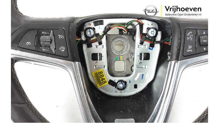 Stuurwiel van een Vauxhall Mokka/Mokka X 1.4 Turbo 16V 4x2 2016