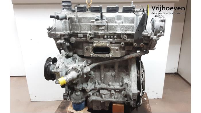 Motor van een Opel Astra K 1.4 16V 2018