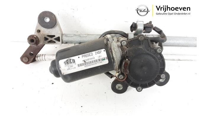 Ruitenwismotor+Mechaniek van een Opel Vectra C Caravan 2.2 DIG 16V 2004