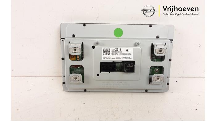 Display Interieur van een Opel Insignia Grand Sport 1.5 Turbo 16V 140 2017