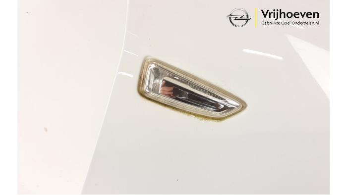 Scherm rechts-voor van een Opel Astra K 1.0 SIDI Turbo 12V 2018