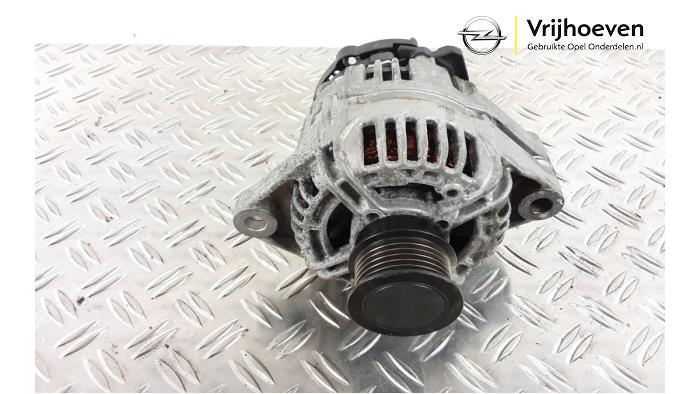 Gebruikte Dynamo Opel Zafira (M75) 1.9 CDTI 16V Prijs € 150,00 Margeregeling aangeboden door Autodemontage Vrijhoeven B.V.