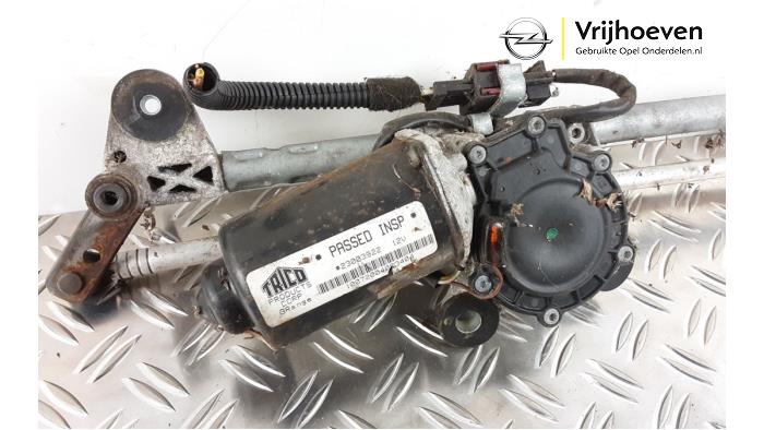 Ruitenwismotor+Mechaniek van een Opel Vectra C 1.8 16V 2005