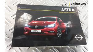 Gebruikte Instructie Boekje Opel Astra K Sports Tourer 1.0 Turbo 12V Prijs € 20,06 Inclusief btw aangeboden door Autodemontage Vrijhoeven B.V.