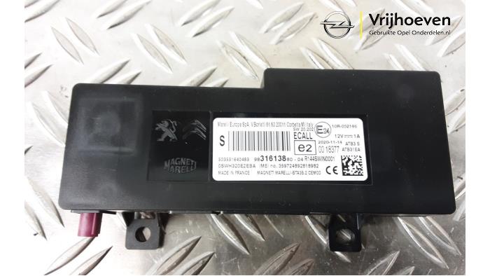 Gebruikte Bluetooth module Opel Crossland (X) 1.2 Turbo 12V Prijs € 25,00 Margeregeling aangeboden door Autodemontage Vrijhoeven B.V.