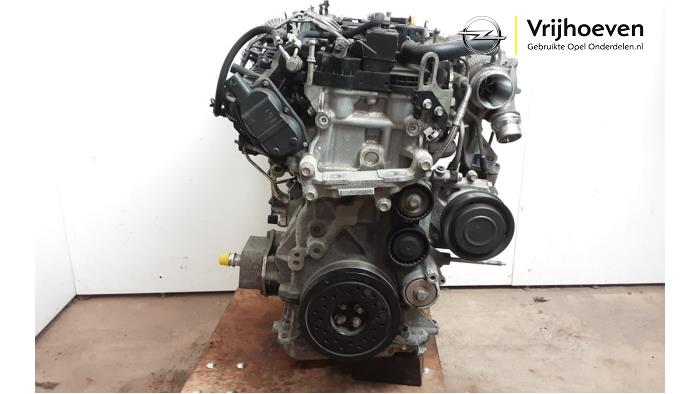 Motor van een Opel Astra K 1.6 CDTI 136 16V 2017