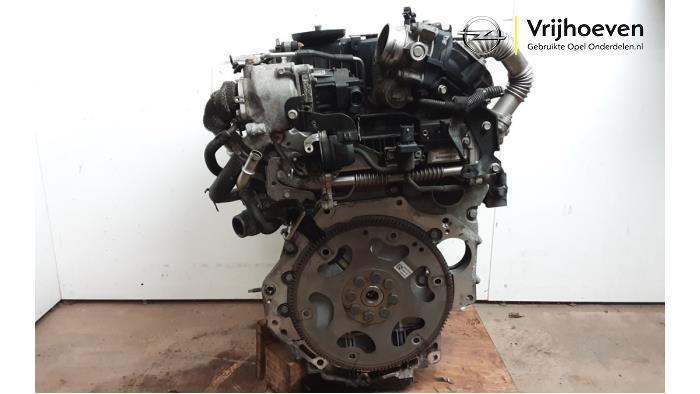 Motor van een Opel Astra K 1.6 CDTI 136 16V 2017