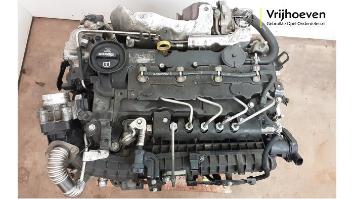 Motor van een Opel Astra K 1.6 CDTI 136 16V 2017