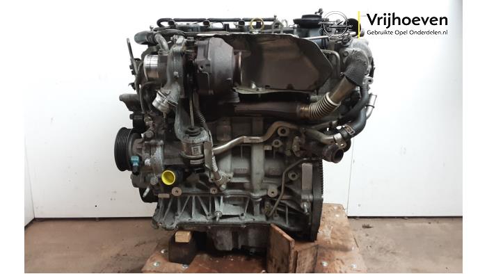 Motor van een Opel Astra K 1.6 CDTI 136 16V 2017