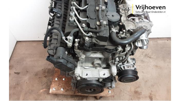 Motor van een Opel Astra K 1.6 CDTI 136 16V 2017