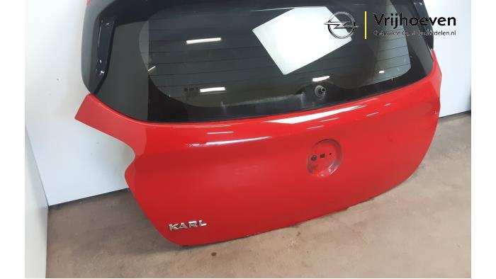 Achterklep van een Opel Karl 1.0 12V 2015