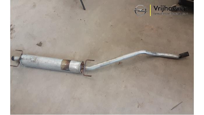 Gebruikte Uitlaat Middendemper Opel Astra H SW (L35) 1.8 16V Prijs € 30,00 Margeregeling aangeboden door Autodemontage Vrijhoeven B.V.