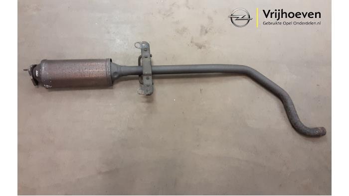 Gebruikte Uitlaat Middendemper Opel Corsa D 1.3 CDTi 16V Ecotec Prijs € 250,00 Margeregeling aangeboden door Autodemontage Vrijhoeven B.V.