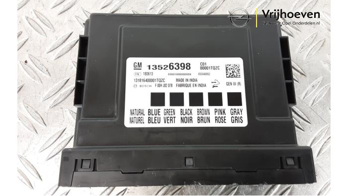 Gebruikte Bodycontrol Module Opel Astra K 1.6 SIDI Eco Turbo 16V Prijs € 80,00 Margeregeling aangeboden door Autodemontage Vrijhoeven B.V.