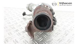 Turbo van een Opel Astra K 1.6 CDTI 110 16V 2017