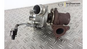Turbo van een Opel Astra K 1.6 CDTI 110 16V 2017
