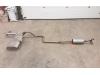 Opel Astra L (F3/FB/FM/FP) 1.2 Turbo 130 12V Uitlaat Midden+Einddemper