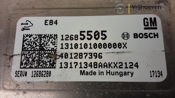 Gebruikte Computer Motormanagement Opel Karl 1.0 12V Prijs € 100,00 Margeregeling aangeboden door Autodemontage Vrijhoeven B.V.