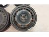 Velgen set van een Opel Corsa D 1.2 16V 2008