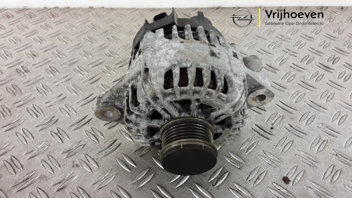 Gebruikte Dynamo Opel Astra J (PC6/PD6/PE6/PF6) 2.0 CDTI 16V 165 Ecotec Prijs € 40,00 Margeregeling aangeboden door Autodemontage Vrijhoeven B.V.