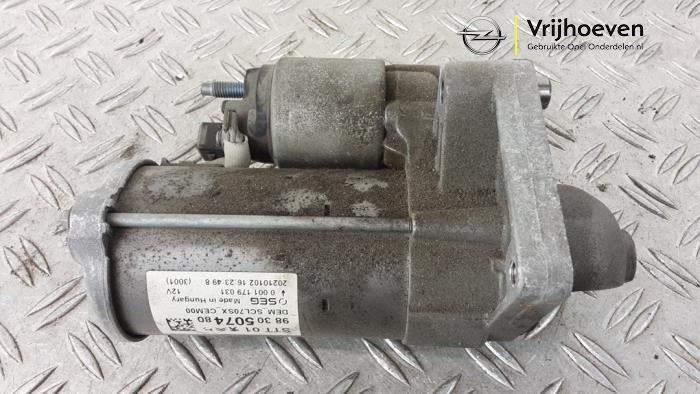 Gebruikte Startmotor Opel Crossland (X) 1.2 Turbo 12V Euro 6d-temp Prijs € 25,00 Margeregeling aangeboden door Autodemontage Vrijhoeven B.V.