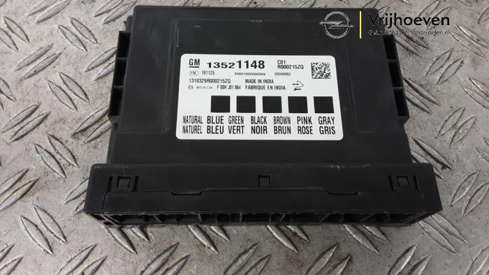 Gebruikte Bodycontrol Module Opel Mokka X 1.4 Turbo 16V Prijs € 80,00 Margeregeling aangeboden door Autodemontage Vrijhoeven B.V.