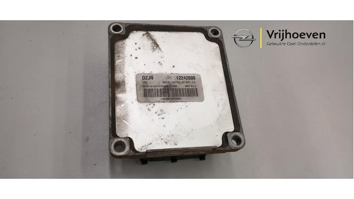 Gebruikte Computer Motormanagement Opel Meriva (A) 1.6 16V Prijs € 400,00 Margeregeling aangeboden door Autodemontage Vrijhoeven B.V.