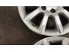Velgen set van een Opel Astra H SW (L35) 1.6 16V Twinport 2005