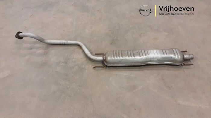 Gebruikte Uitlaat Middendemper Opel Zafira (F75) 1.8 16V Prijs € 40,00 Margeregeling aangeboden door Autodemontage Vrijhoeven B.V.