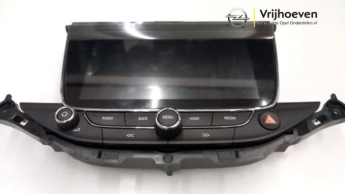 Gereviseerde Display Multi Media regelunit Opel Astra K 1.0 Turbo 12V Prijs € 400,00 Inclusief btw aangeboden door Autodemontage Vrijhoeven B.V.