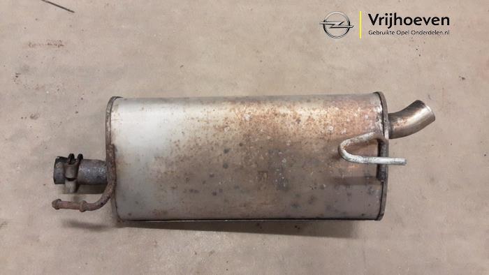 Gebruikte Uitlaat Einddemper Opel Meriva (A) 1.6 16V Prijs € 35,00 Margeregeling aangeboden door Autodemontage Vrijhoeven B.V.