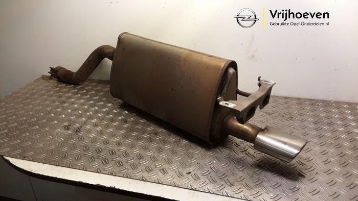 Gebruikte Uitlaat Einddemper Opel Meriva (B) 1.4 Turbo 16V ecoFLEX 120 Prijs € 30,00 Margeregeling aangeboden door Autodemontage Vrijhoeven B.V.