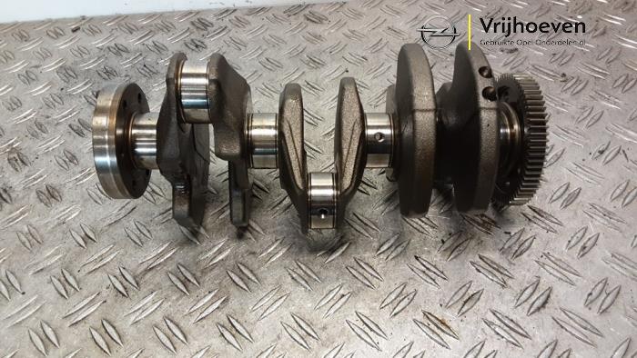 Gebruikte Krukas Opel Crossland (X) 1.2 Turbo 12V Prijs € 100,00 Margeregeling aangeboden door Autodemontage Vrijhoeven B.V.