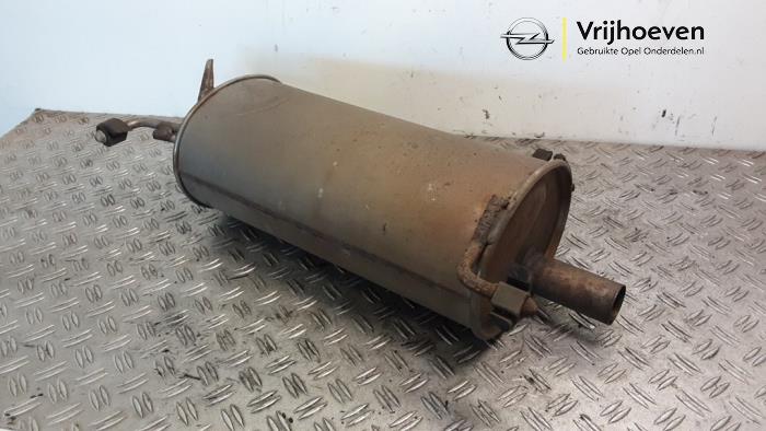 Gebruikte Uitlaat Einddemper Opel Agila (B) 1.2 16V Prijs € 25,00 Margeregeling aangeboden door Autodemontage Vrijhoeven B.V.