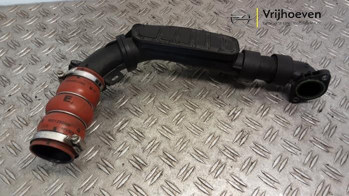 Gebruikte Intercooler Buis Opel Crossland (X) 1.2 Turbo 12V Euro 6 Prijs € 25,00 Margeregeling aangeboden door Autodemontage Vrijhoeven B.V.