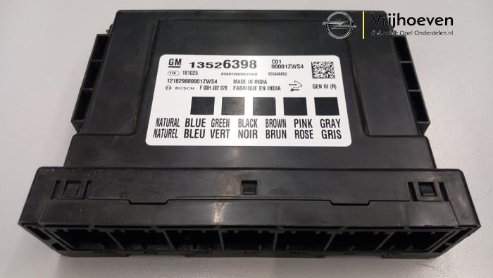 Gebruikte Bodycontrol Module Opel Astra K 1.6 SIDI Eco Turbo 16V Prijs € 80,00 Margeregeling aangeboden door Autodemontage Vrijhoeven B.V.