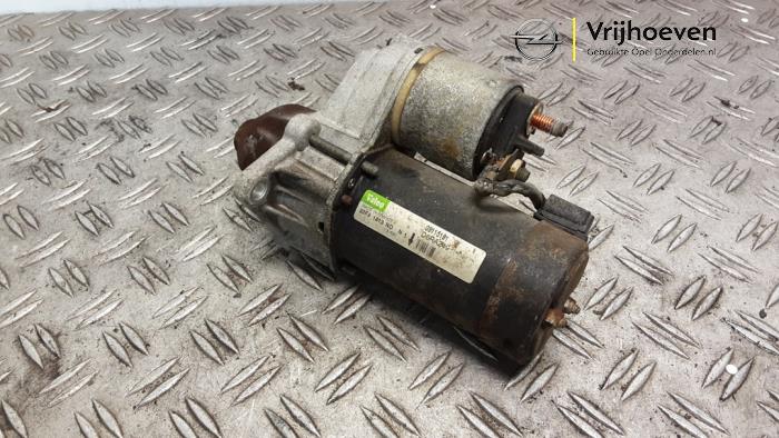 Gebruikte Startmotor Opel Meriva (A) 1.6 16V Prijs € 20,00 Margeregeling aangeboden door Autodemontage Vrijhoeven B.V.