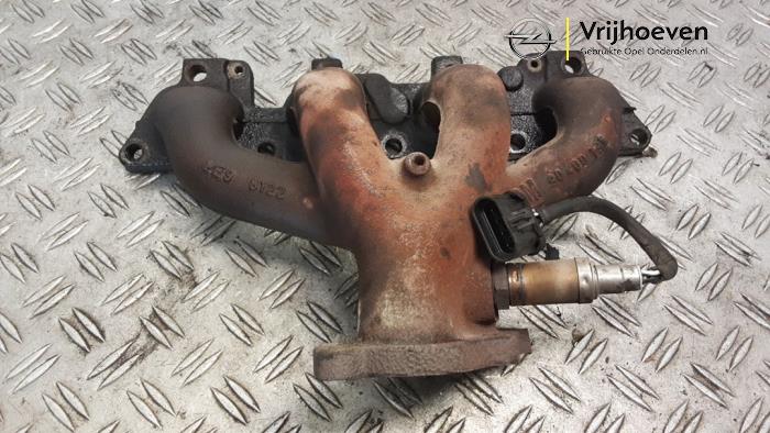 Gebruikte Spruitstuk Uitlaat Opel Astra G (F08/48) 1.6 16V Prijs € 75,00 Margeregeling aangeboden door Autodemontage Vrijhoeven B.V.